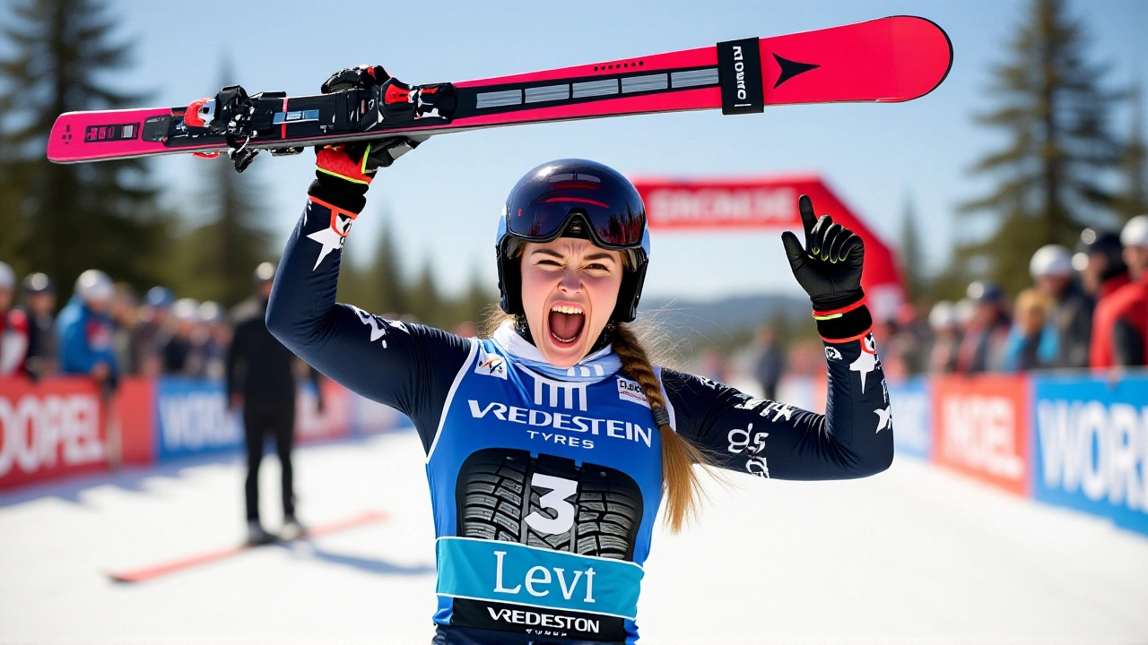 Mikaela Shiffrin gewinnt Slalom in Levi mit Rekordvorsprung – 102. Weltcupsieg